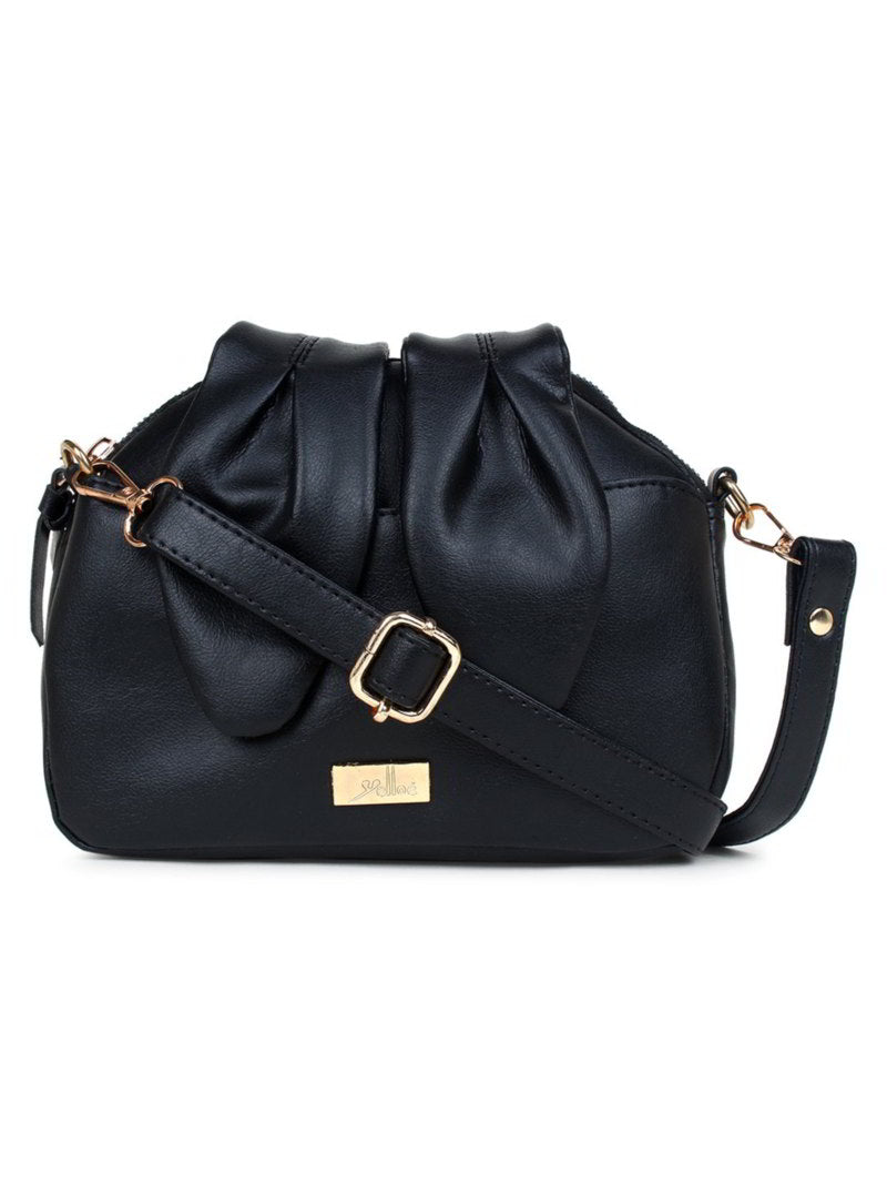 Black Sling Bag for Women - Main Image