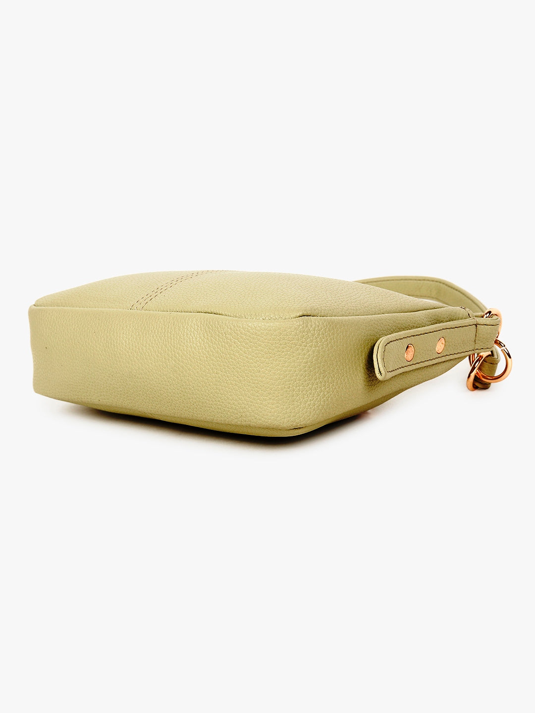 Baguette bag with long sling (Lime Green)