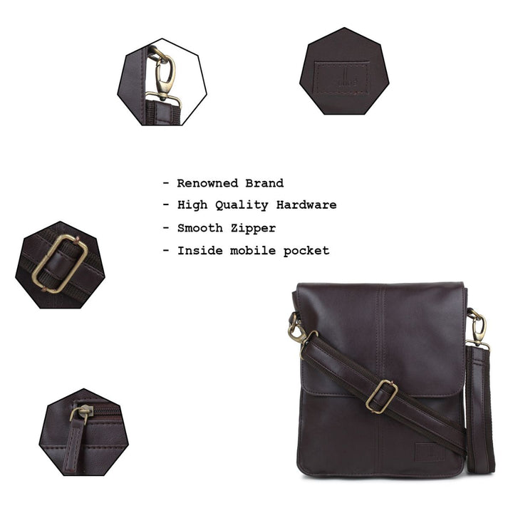 Crest Messenger Bag