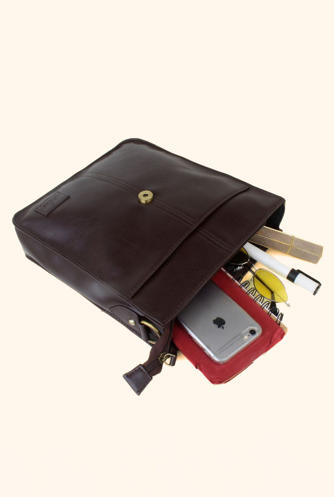 Crest Messenger Bag