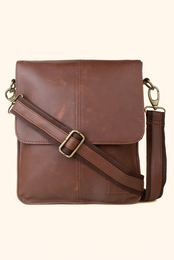 Crest Messenger Bag