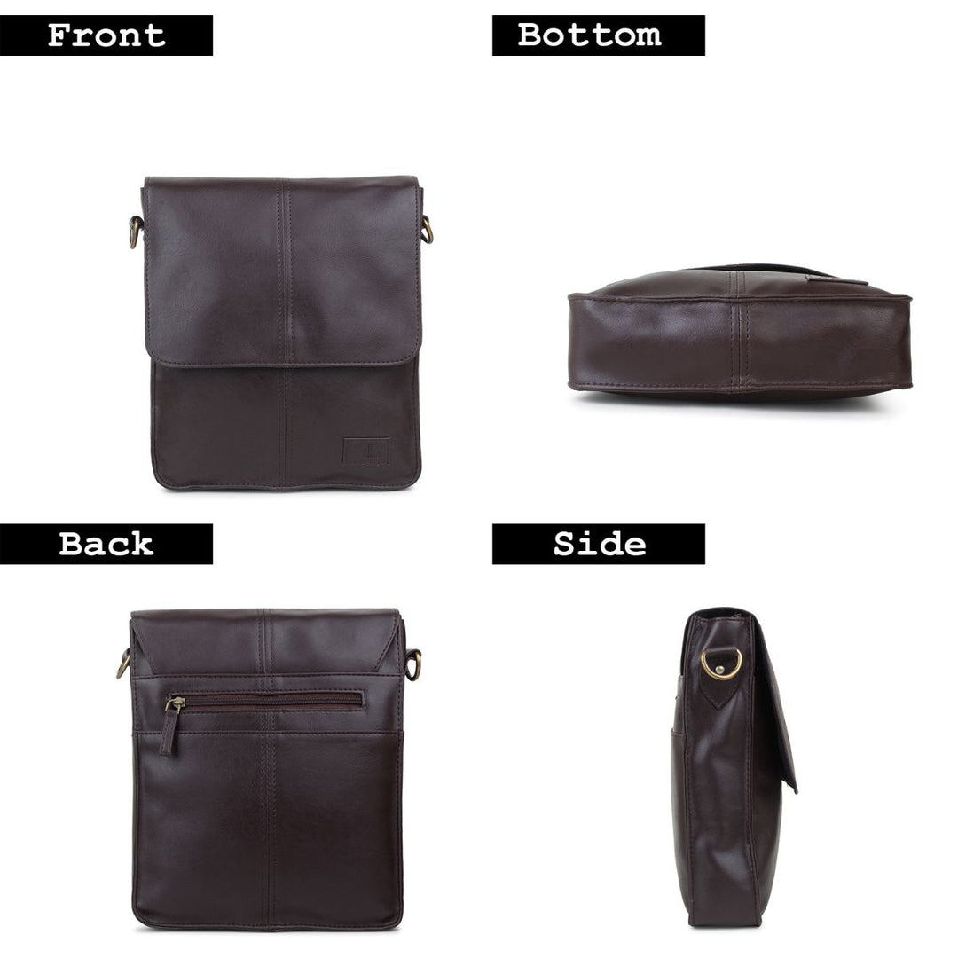 Crest Messenger Bag