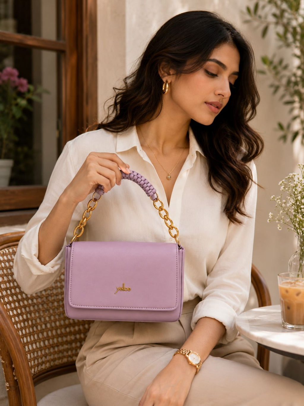 Pink Women's Handbag