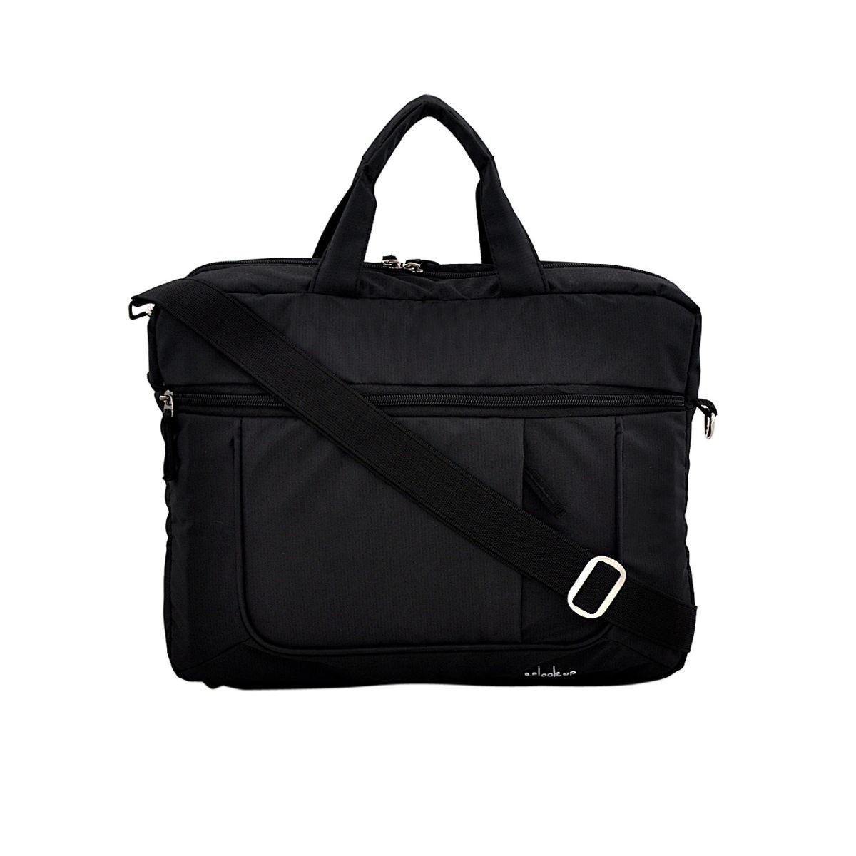 Black Multi Compartment Laptop Bag