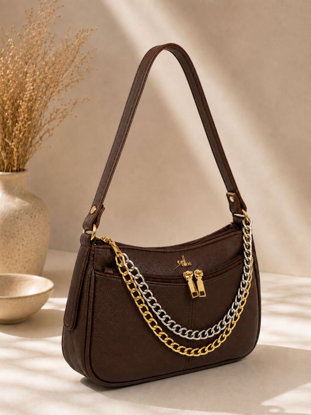 Brown Women's Handbag