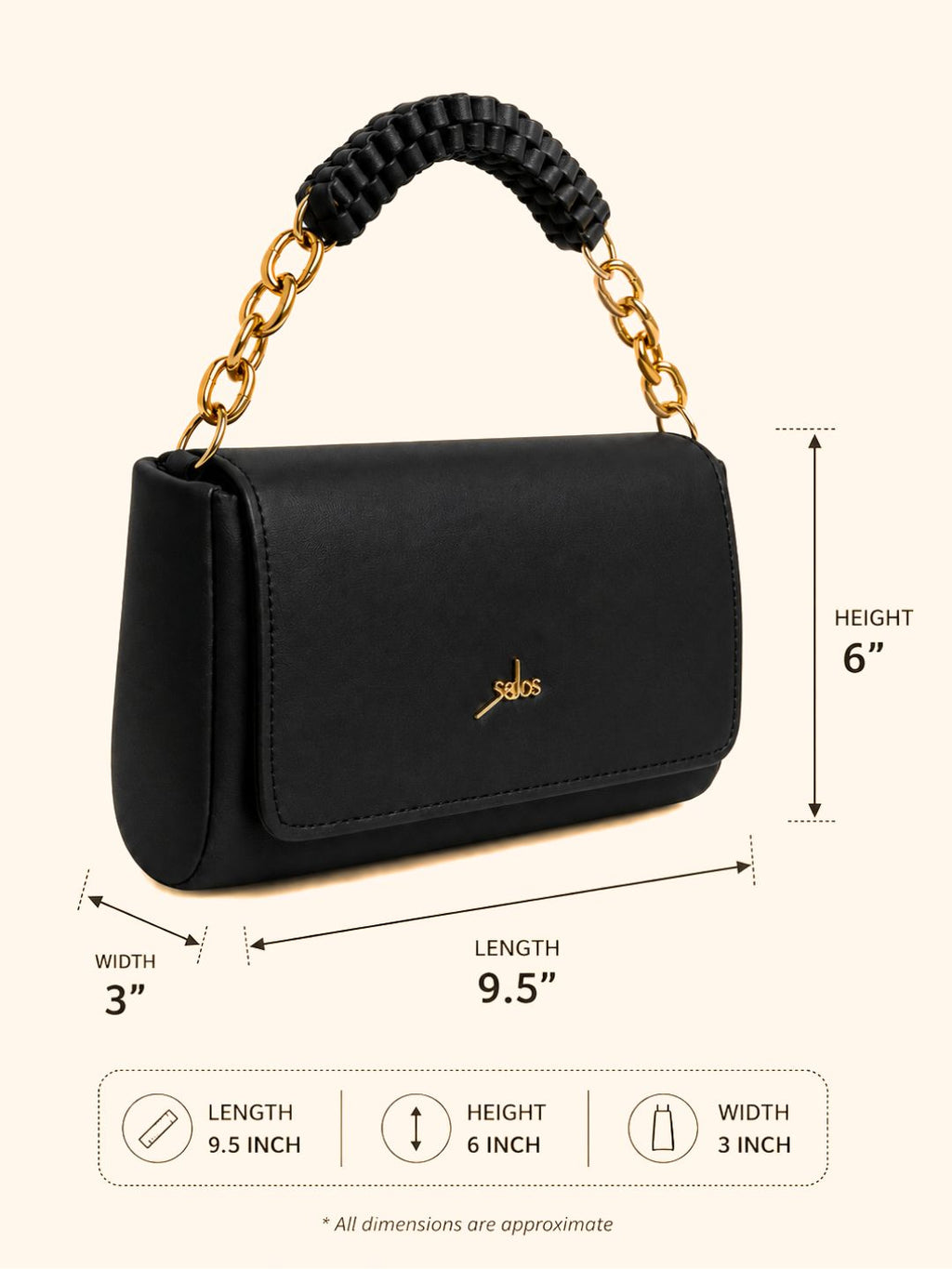 Black Women's Handbag
