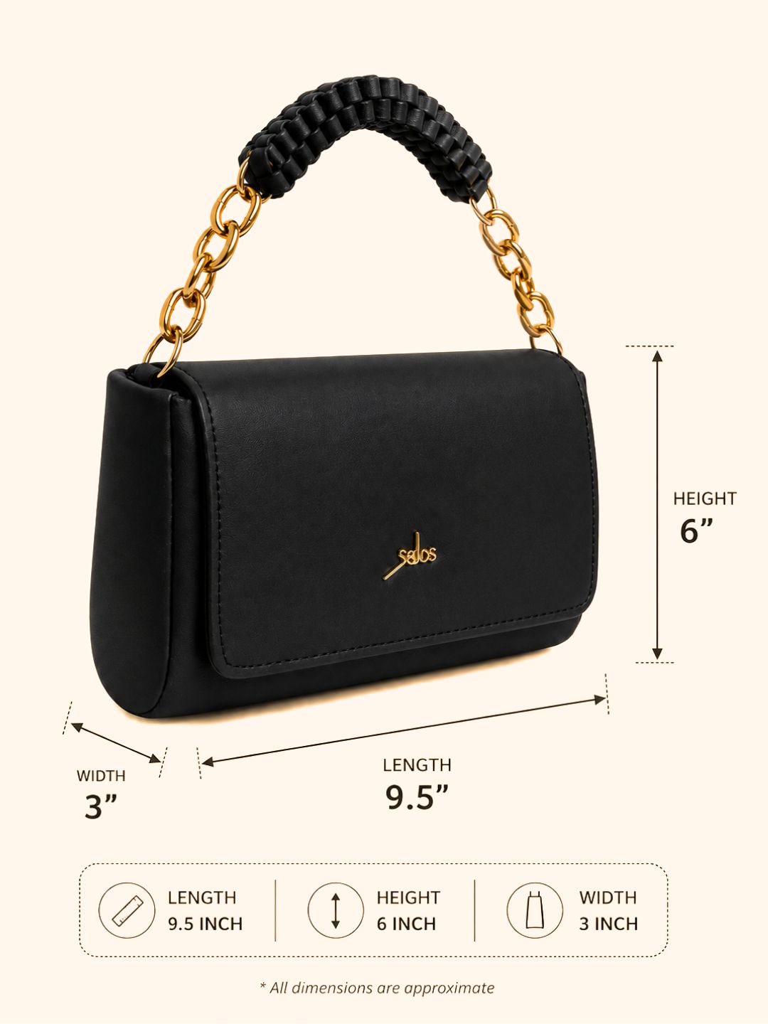 Black Women's Handbag