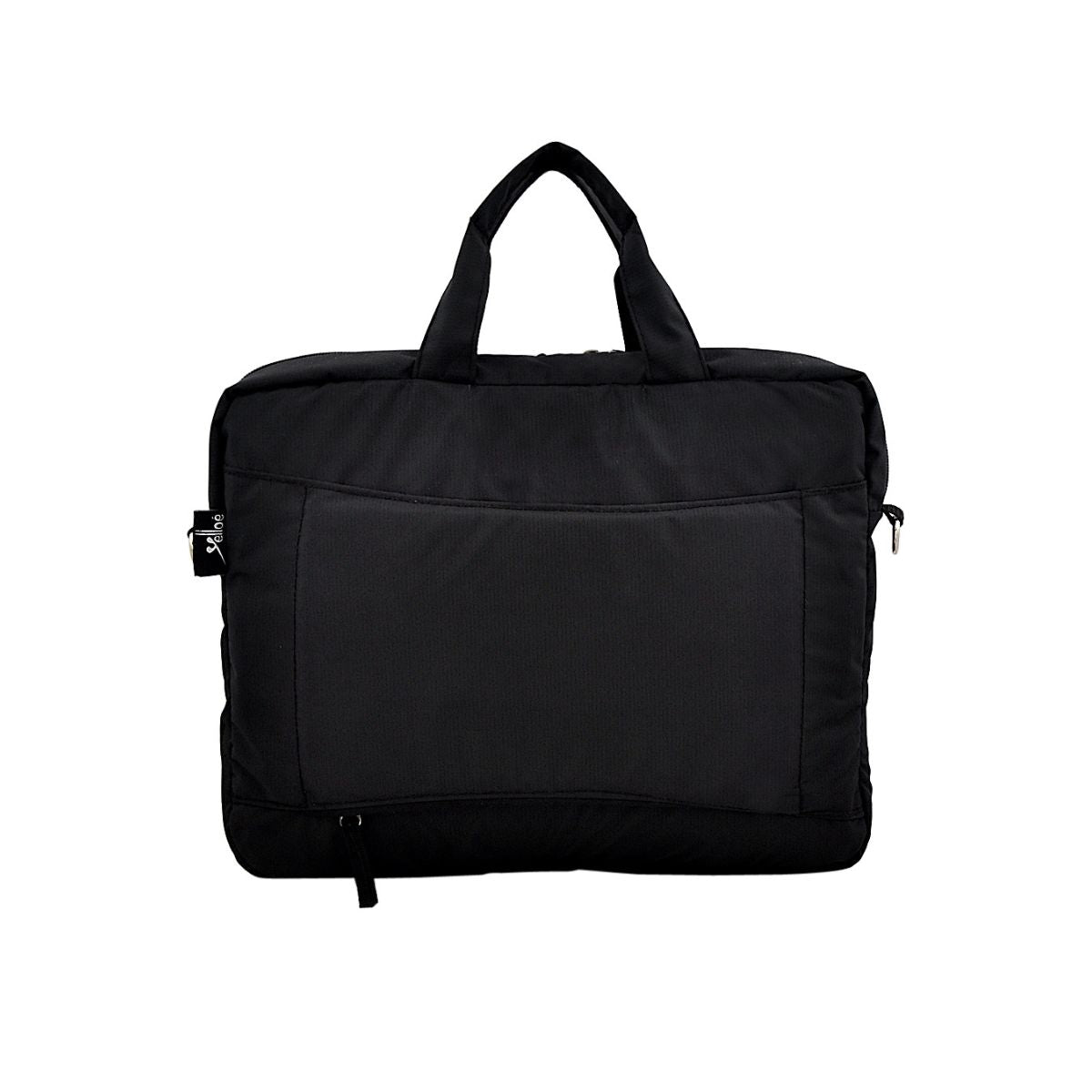 Black Multi Compartment Laptop Bag
