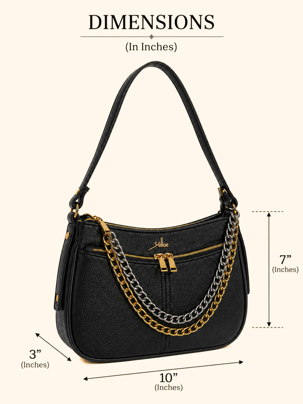 Black Women's Handbag