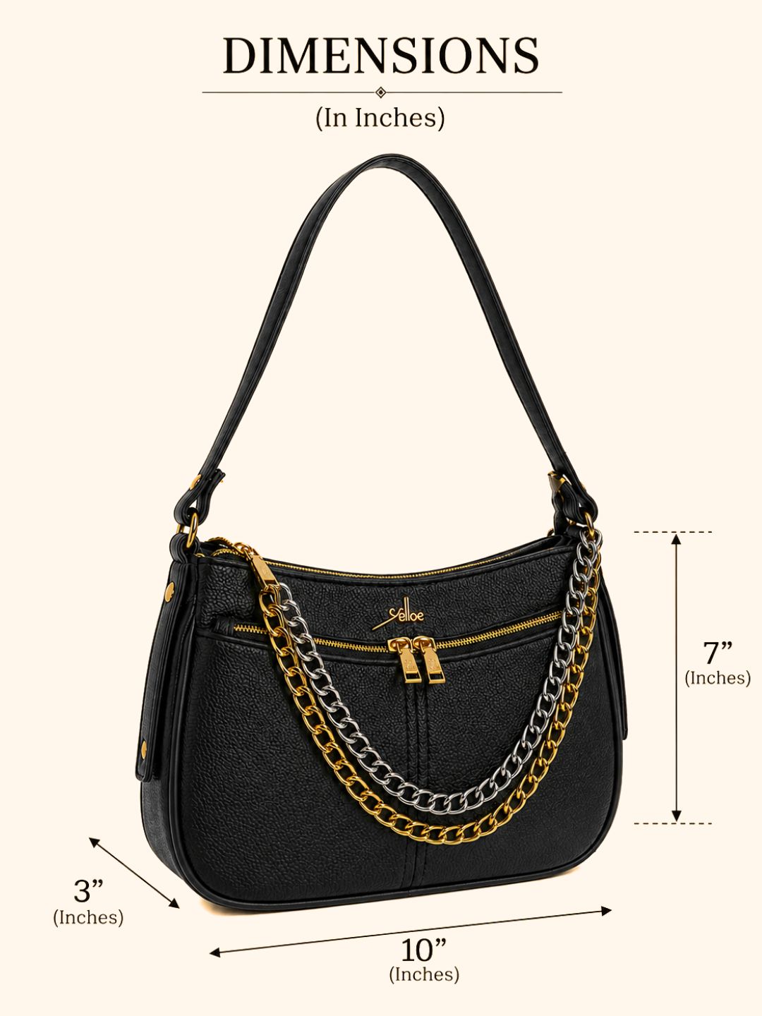 Black Women's Handbag