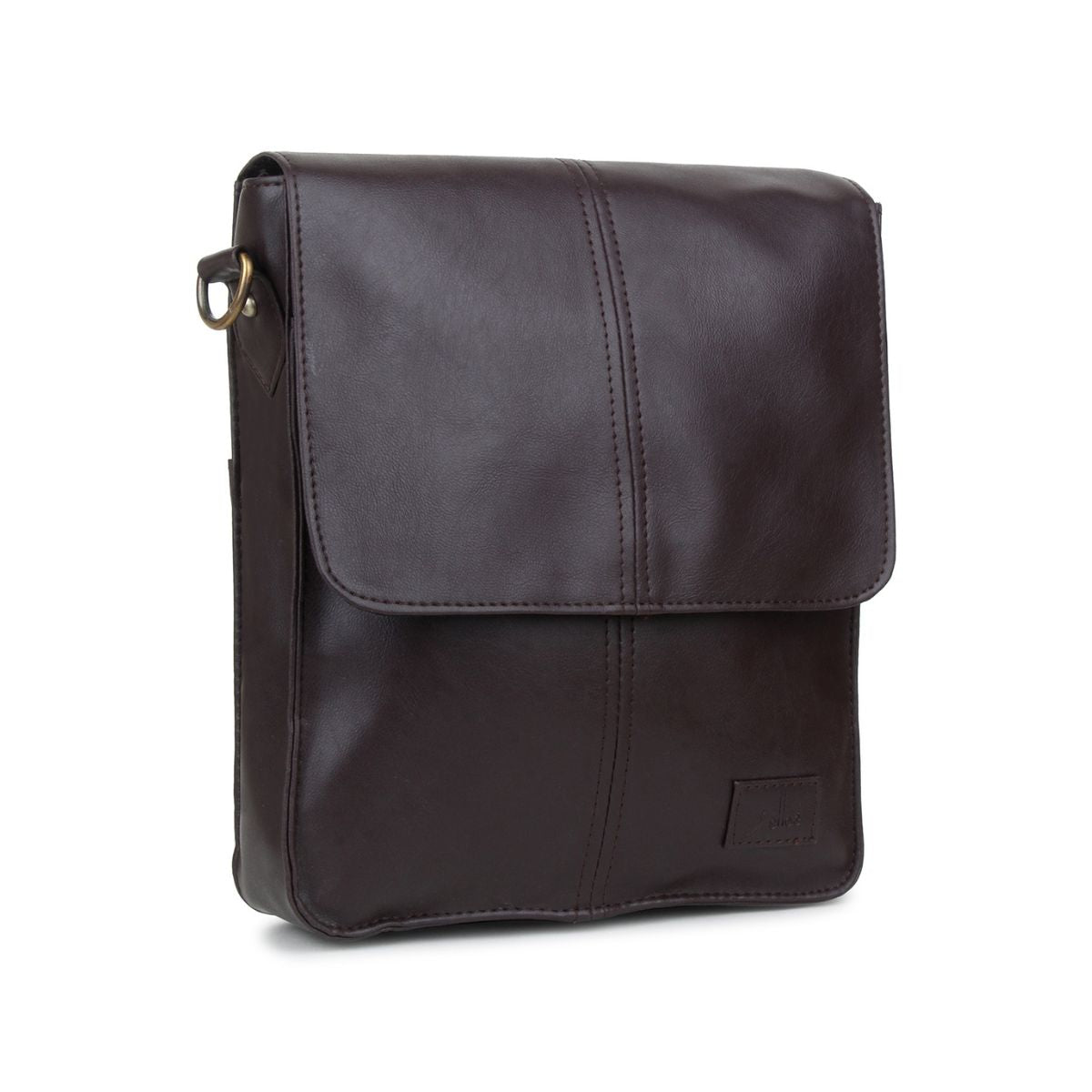 Open yy studs messenger bag チャコール Solid Messenger Bag for men