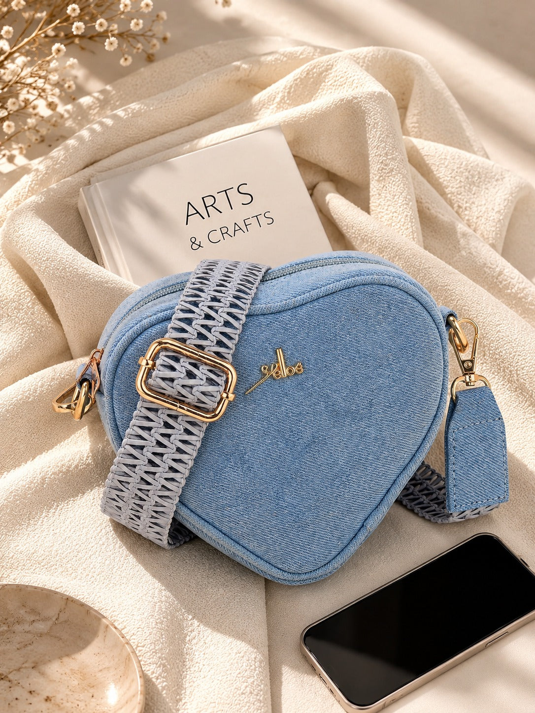 Evren Denim Sling Bag