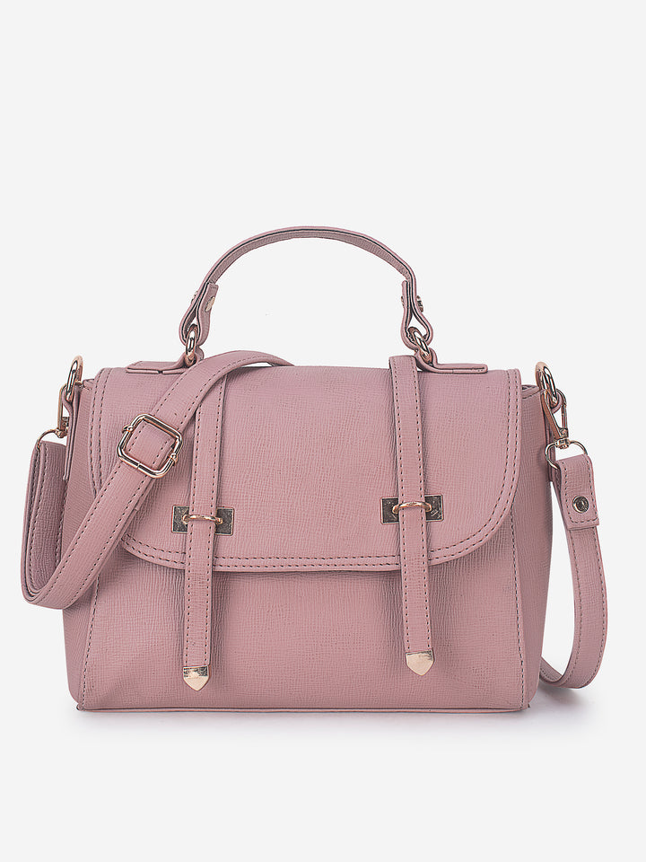 Dusty Pink Satchel Handbag