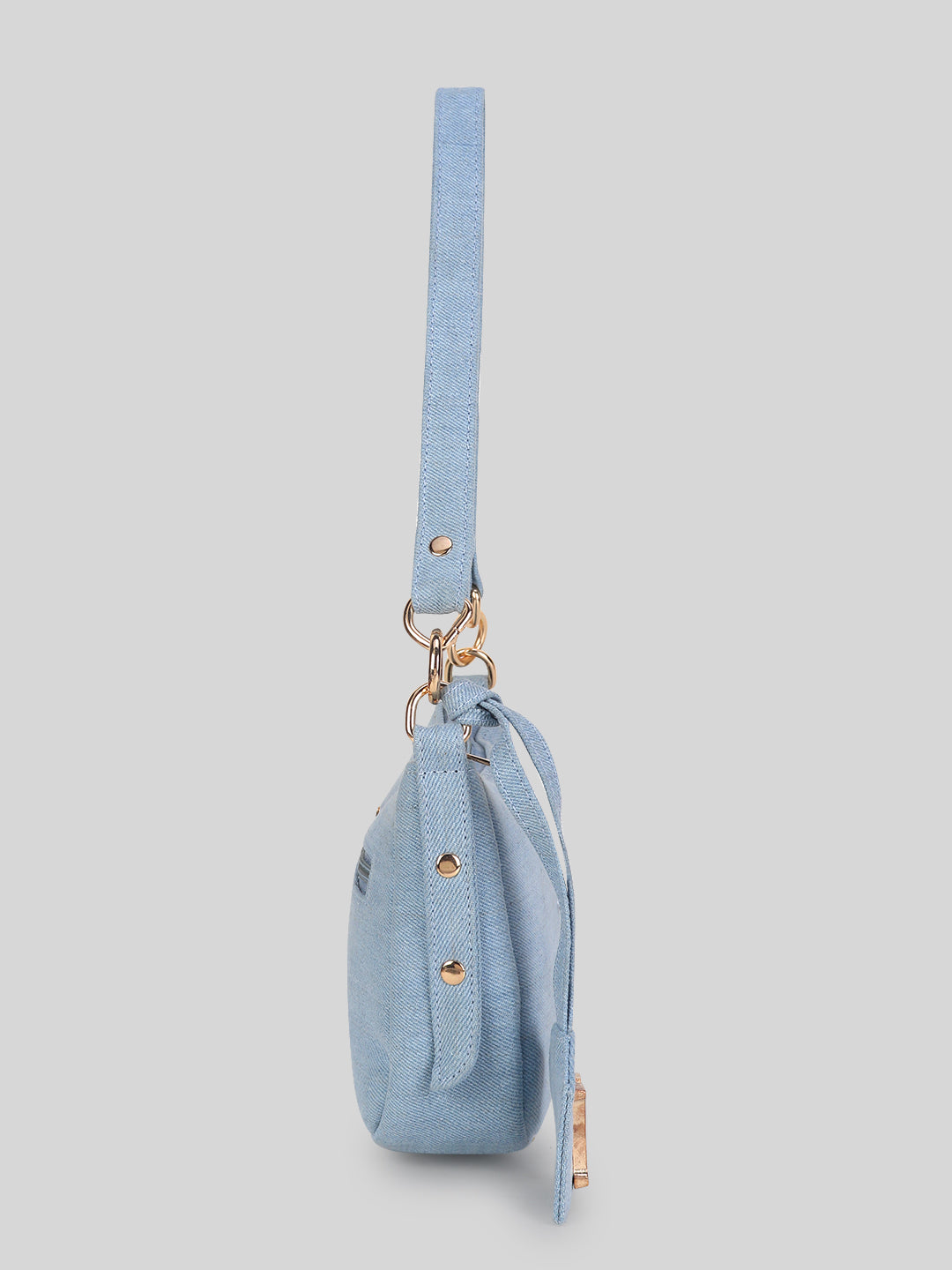 Baguette Bag with Long Sling (Blue)