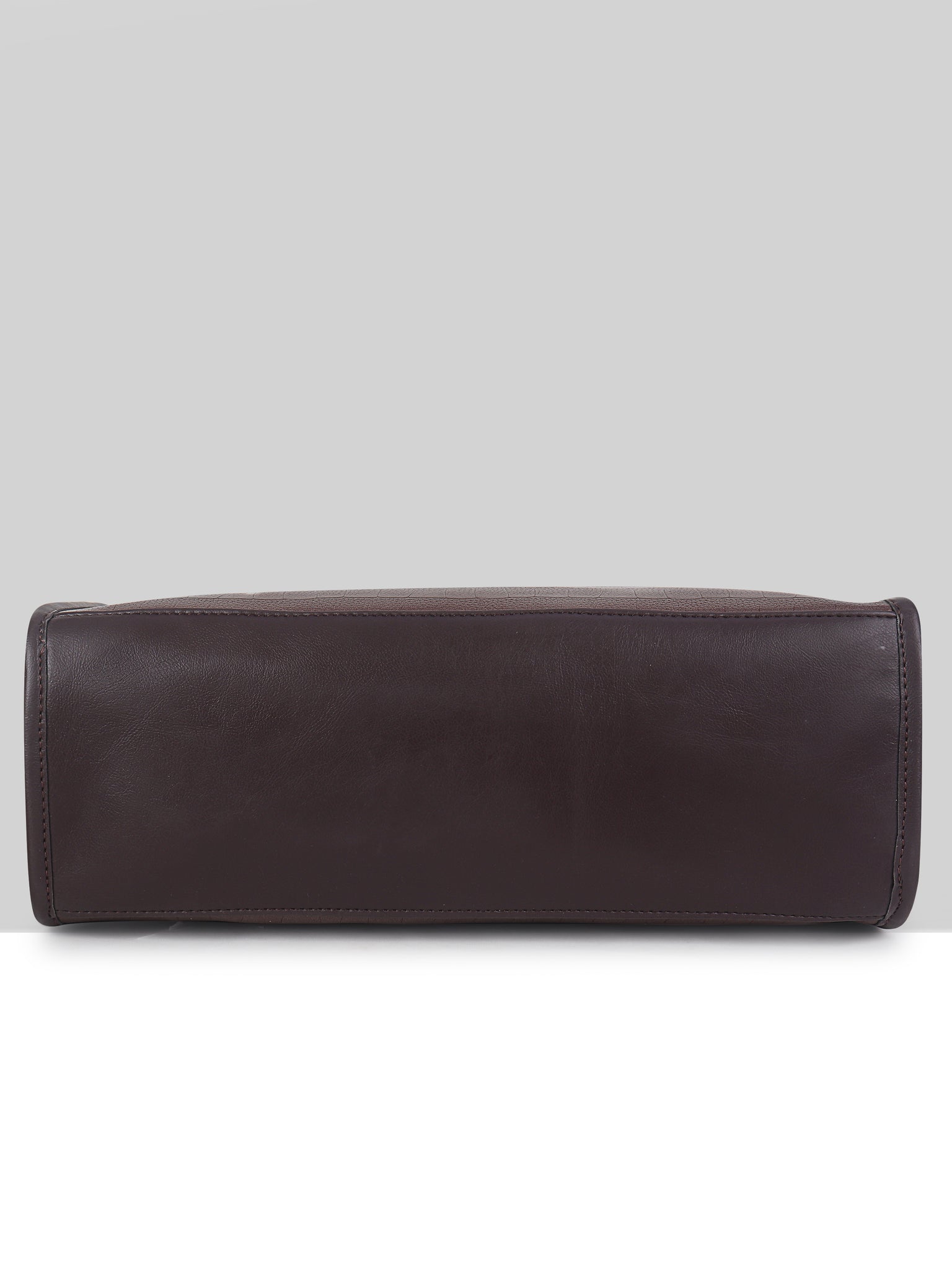 Women's Brown Synthetic Leather Handbag