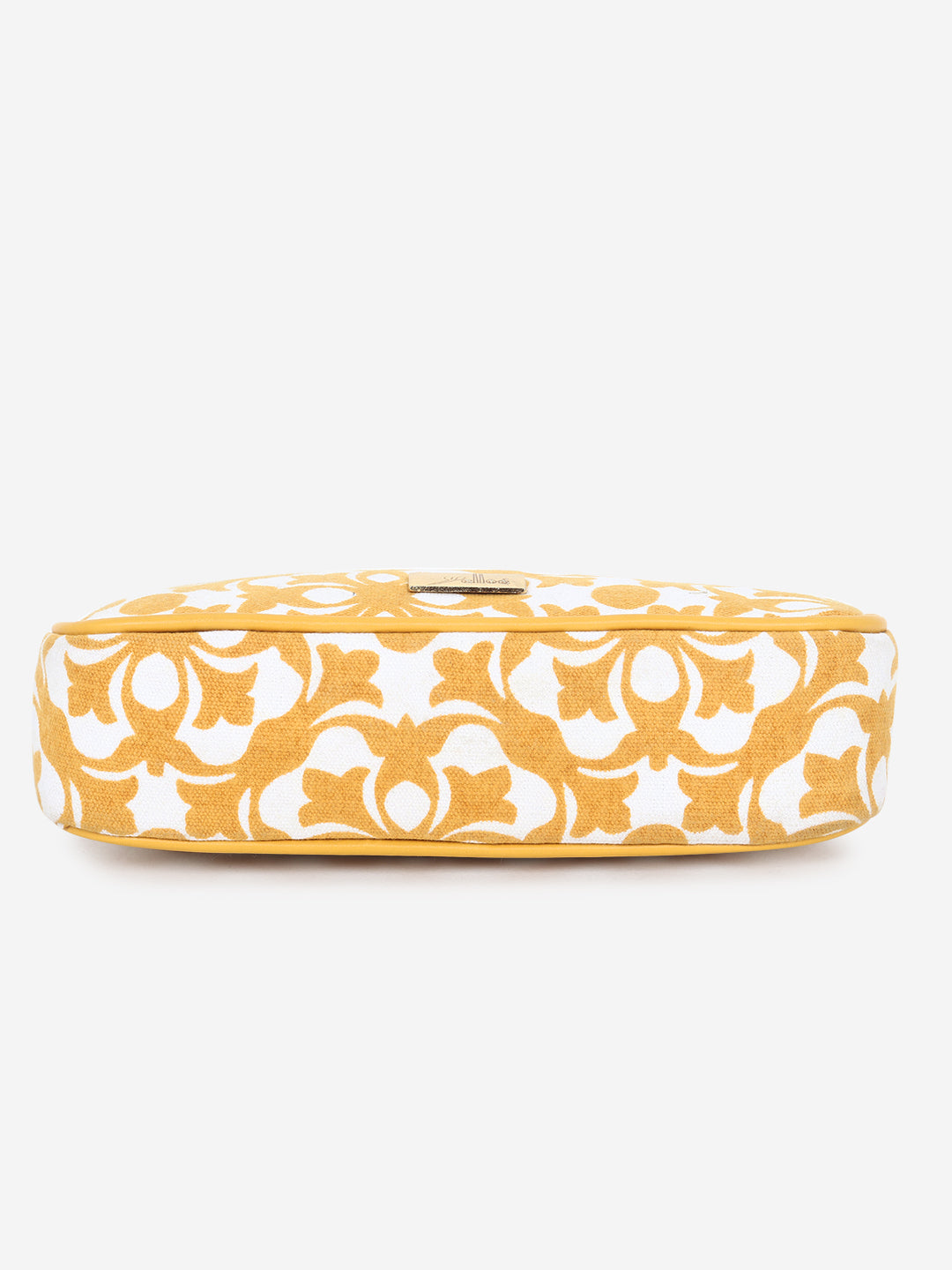 Yellow Printed Sling bag