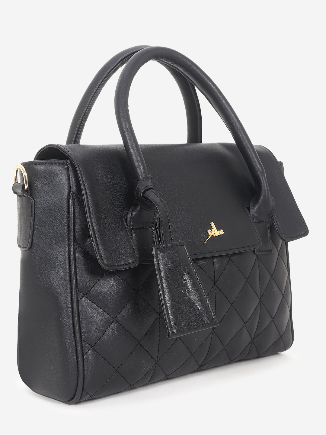 Black Satchel Handbag