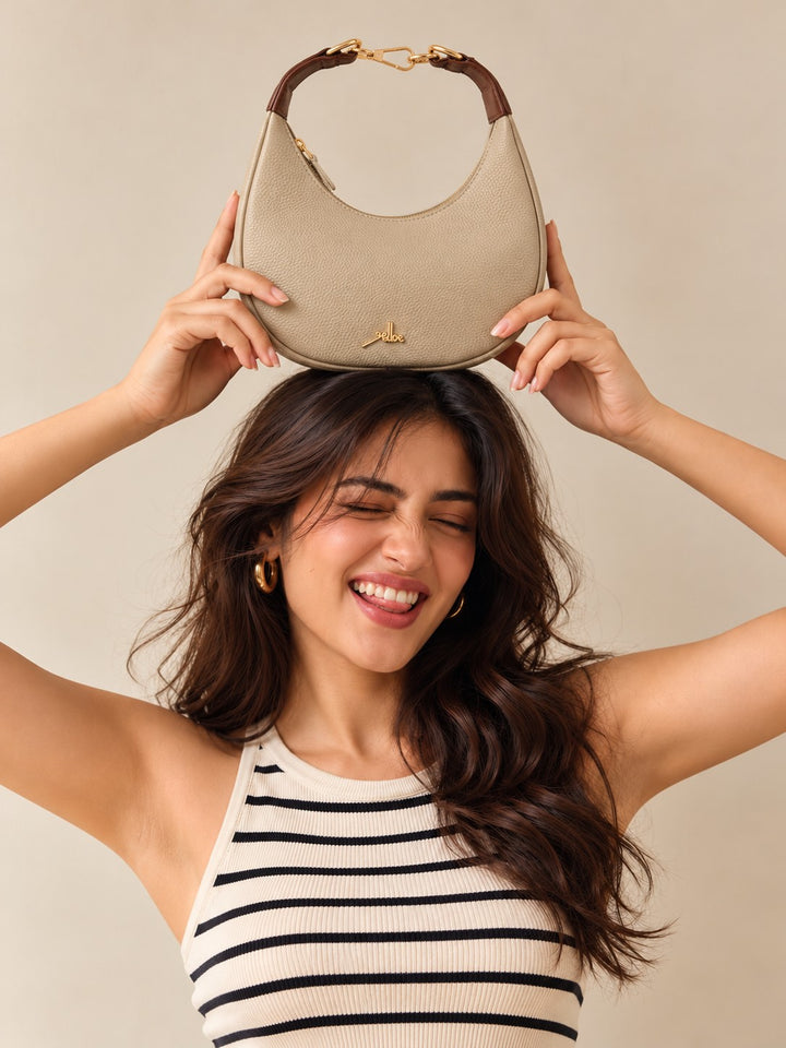 Ruelle Sling Bag Beige