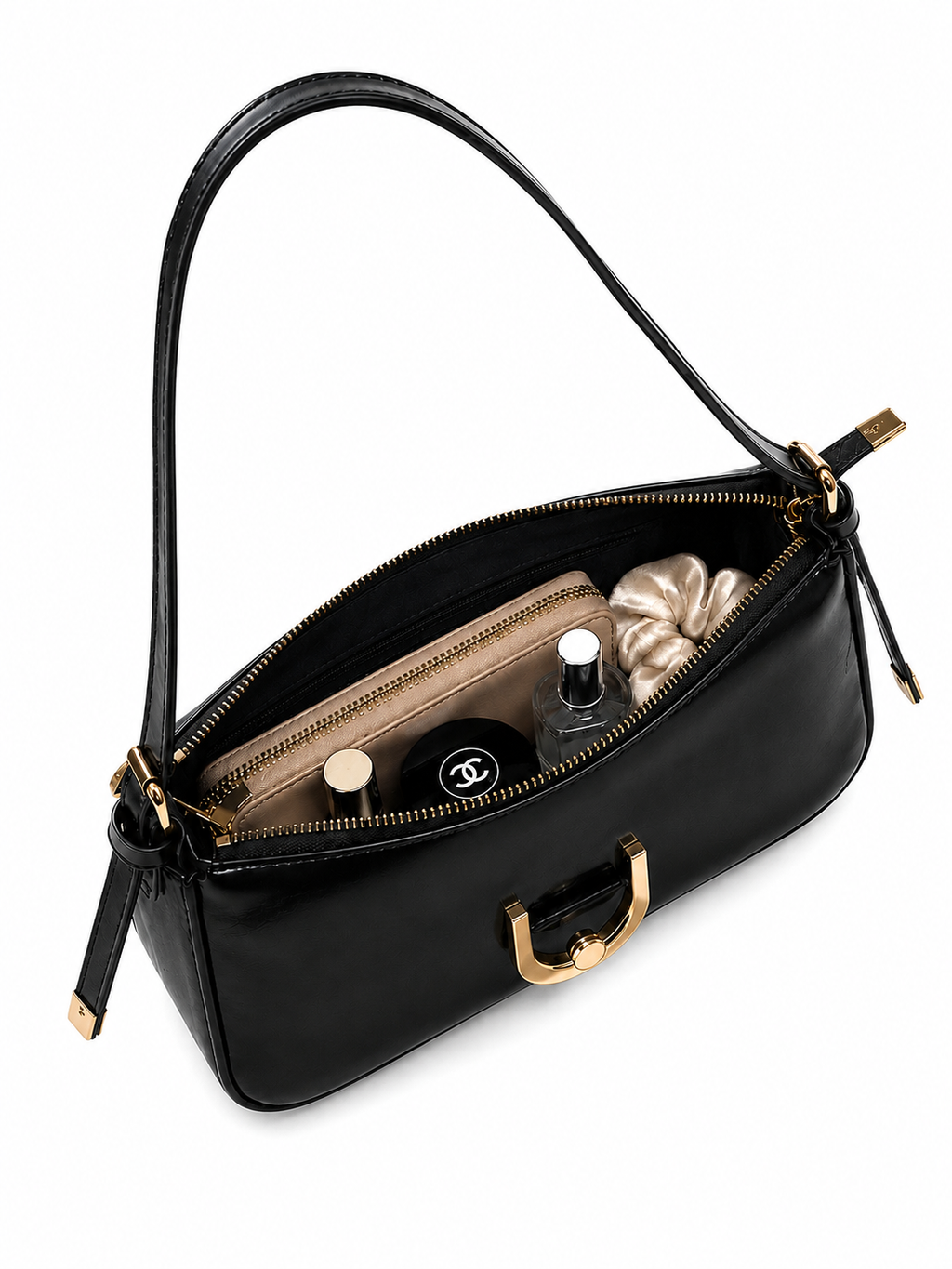 Aurelle Black Handbag