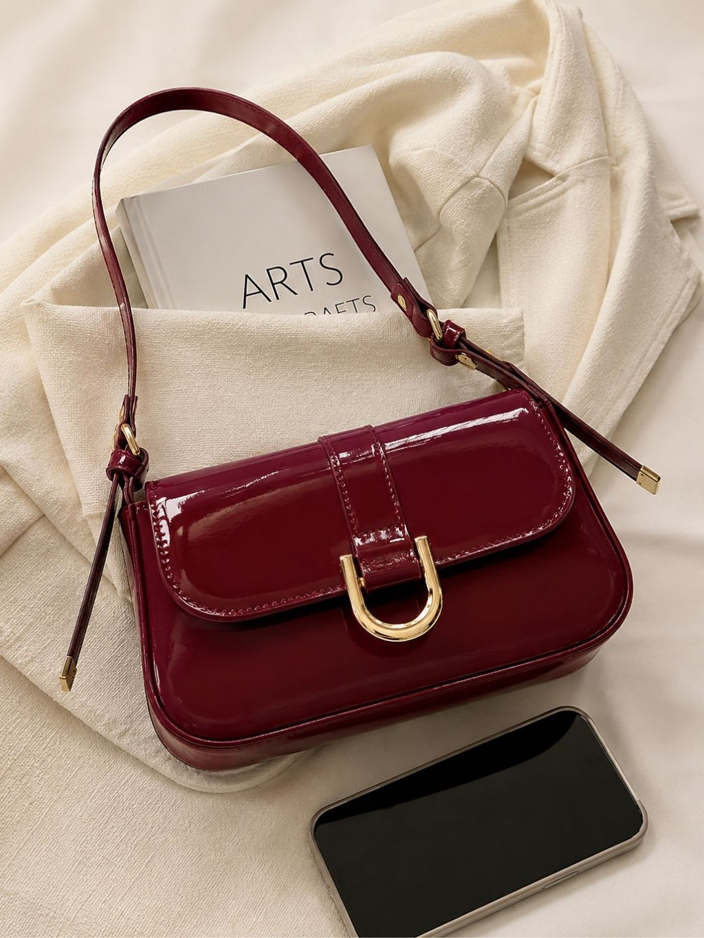 Maroon Women's Handbag