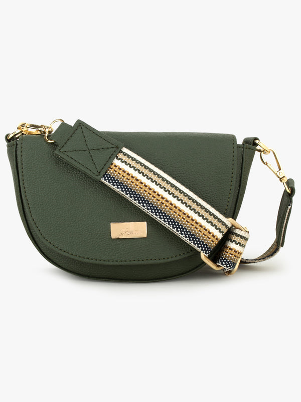 Handcrafted Olive Sling Bag