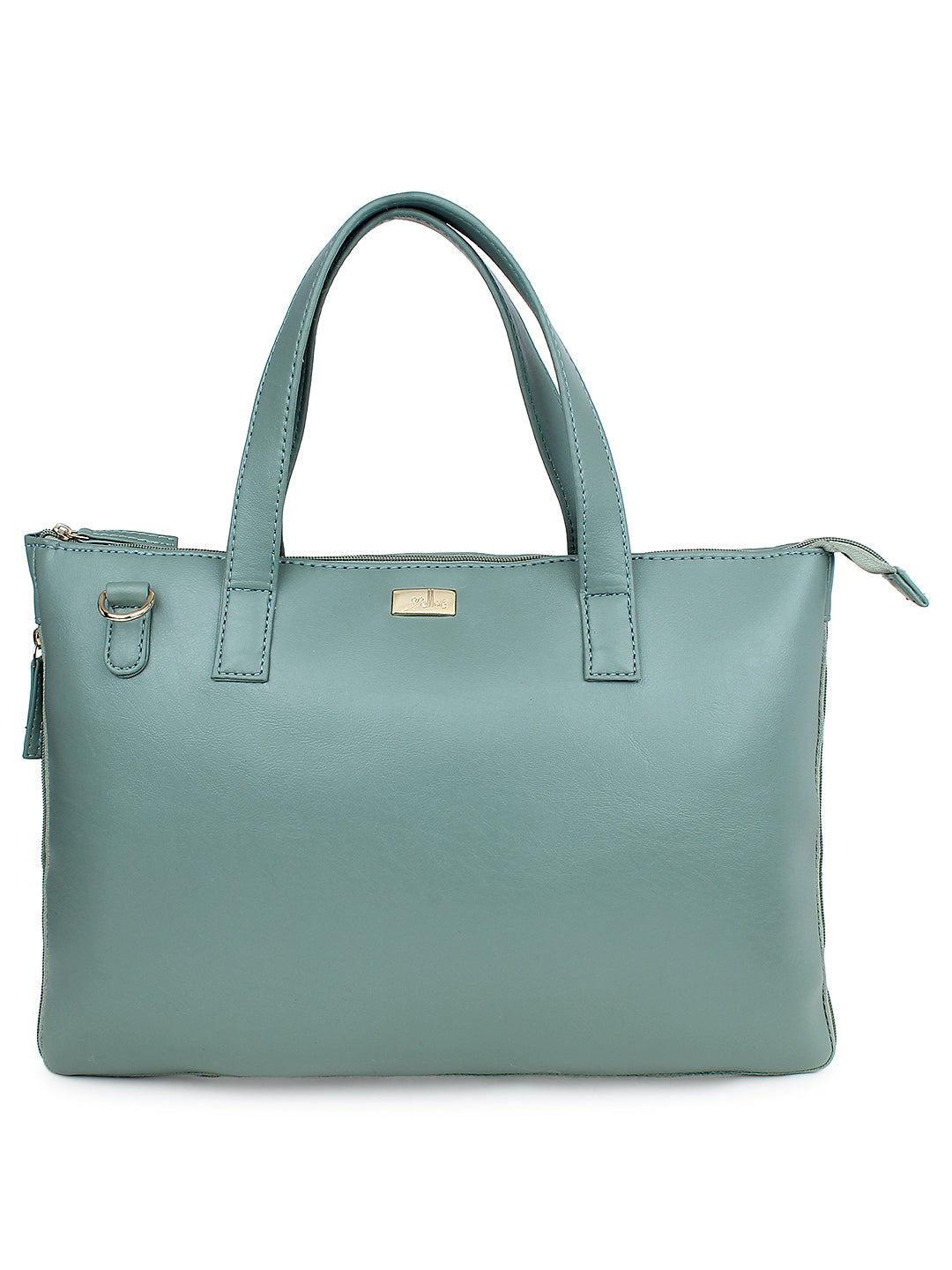 Green Expandable Laptop Bag