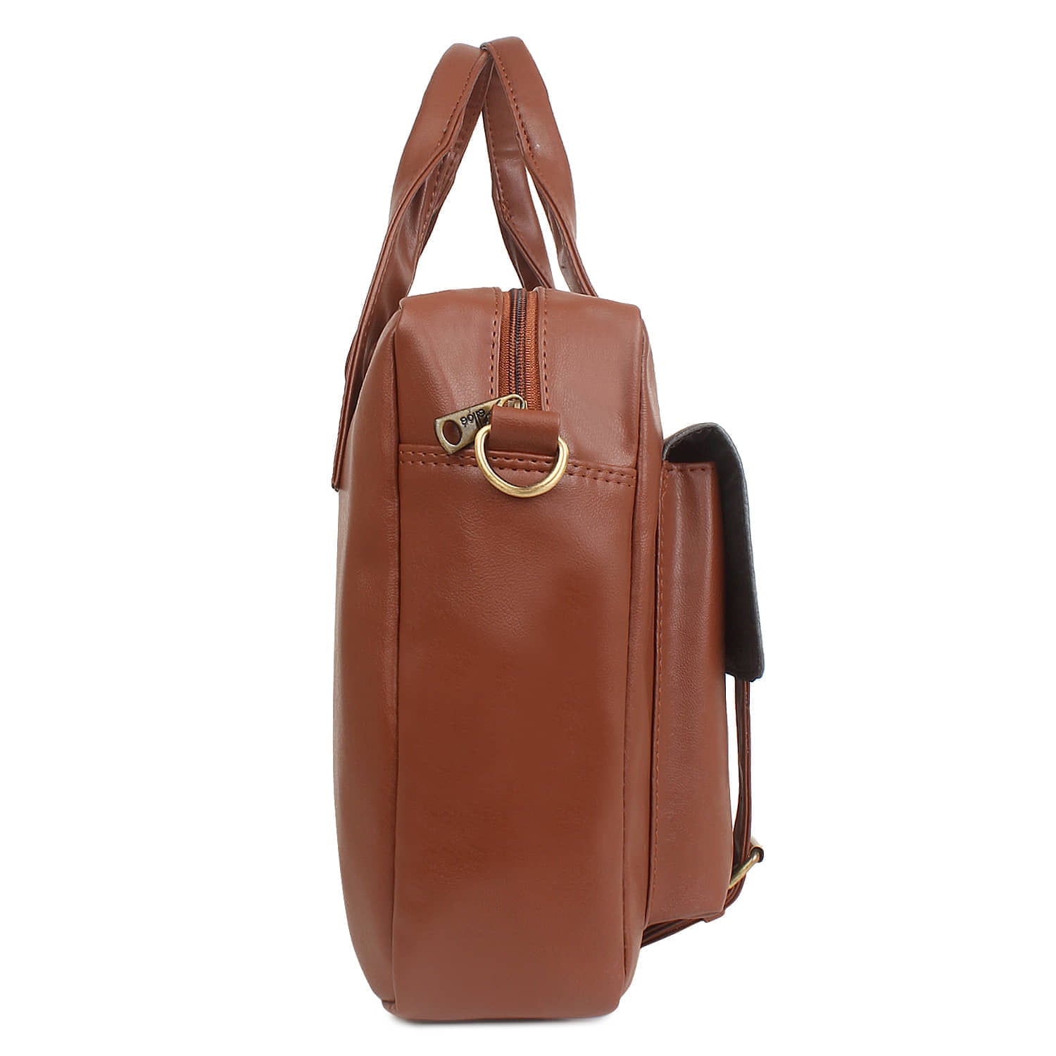 Tan Spacious Laptop Bag for Men