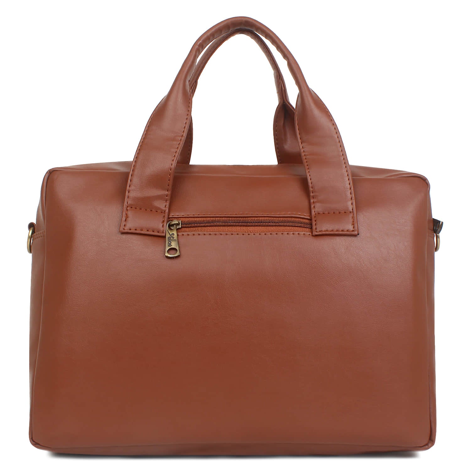 Tan Spacious Laptop Bag for Men