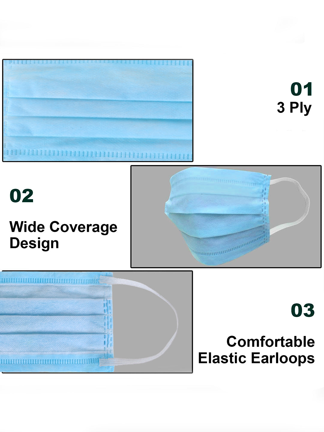 Disposable Mask (Pack of 50)