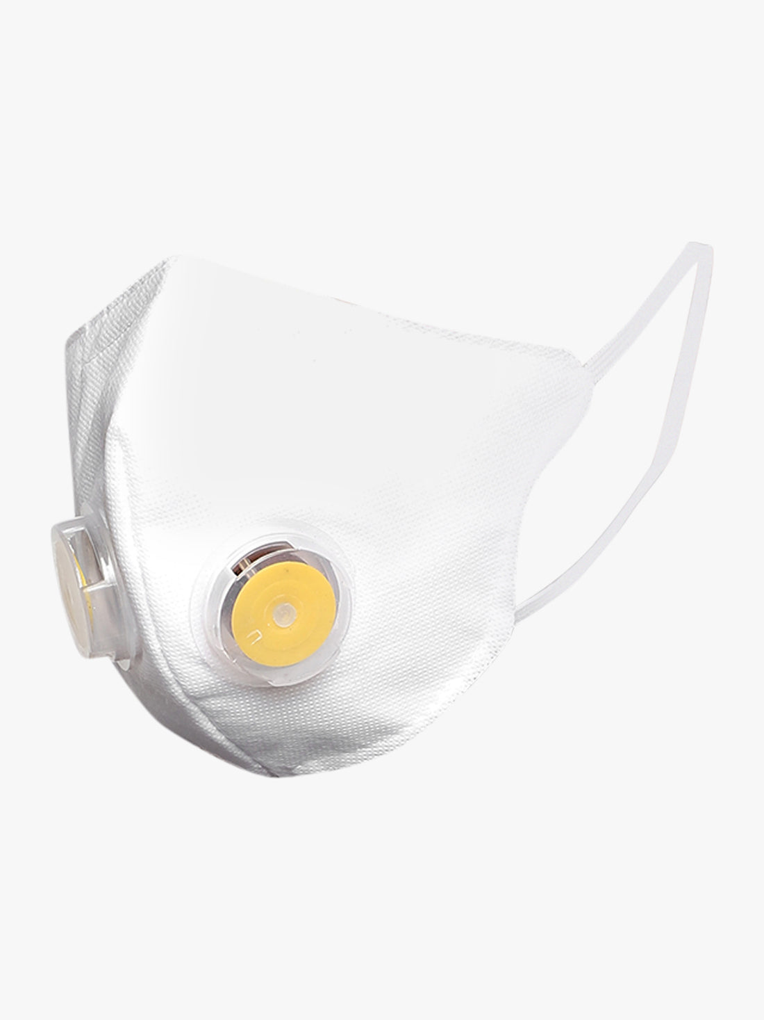 Yelloe 5 ply mask with Dual Respirator (Pack of 3)