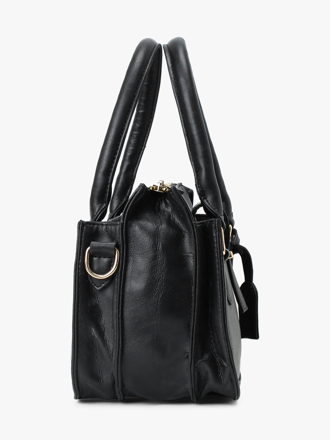 Black Satchel Handbag