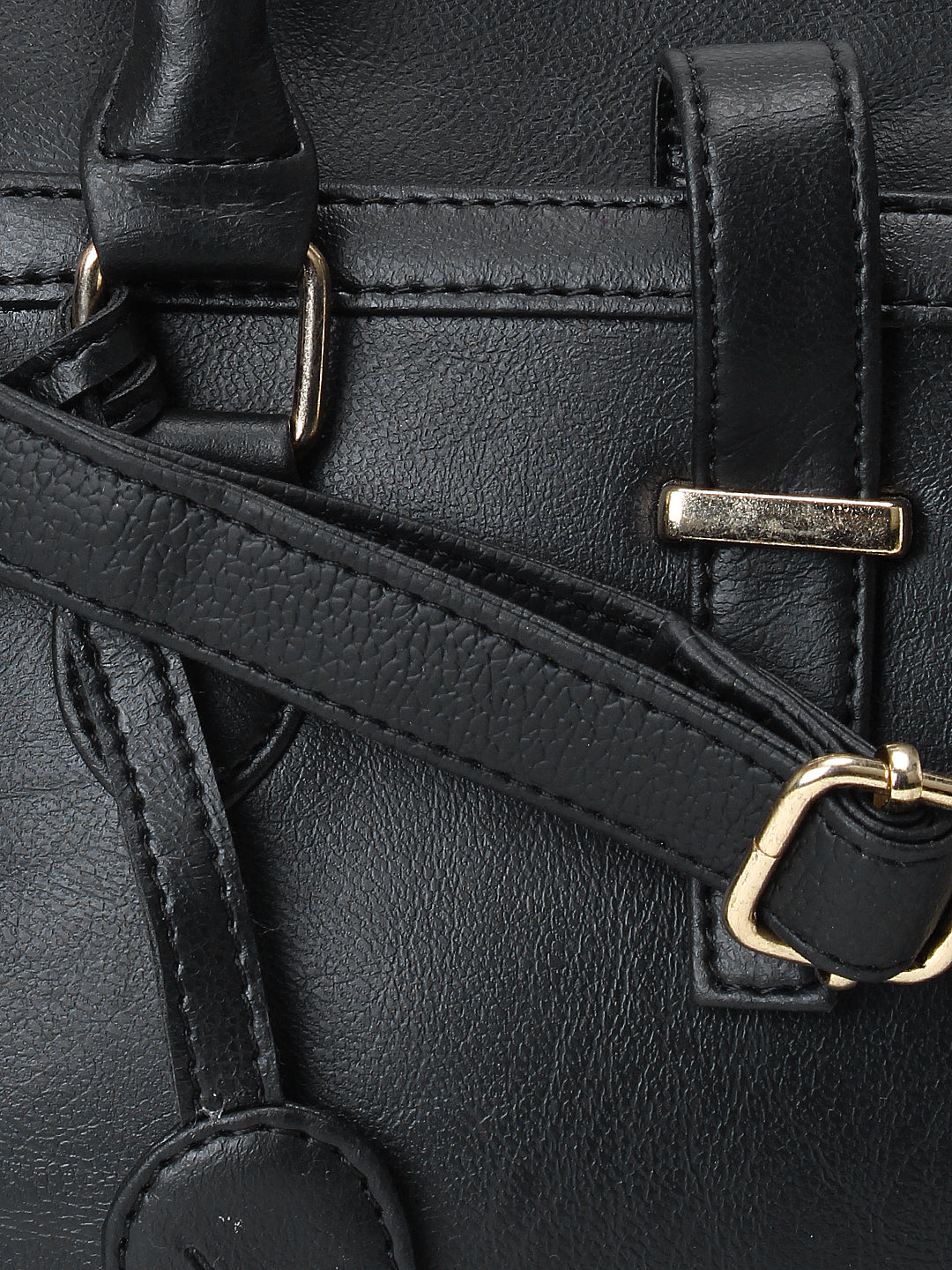 Black Satchel Handbag