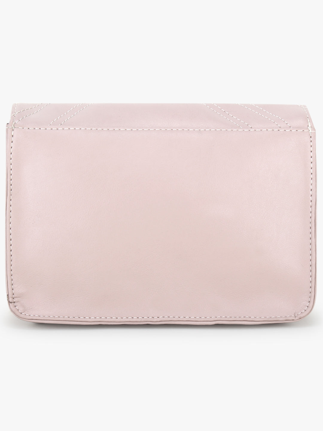 Trendy Pink Quilted Sling Bag