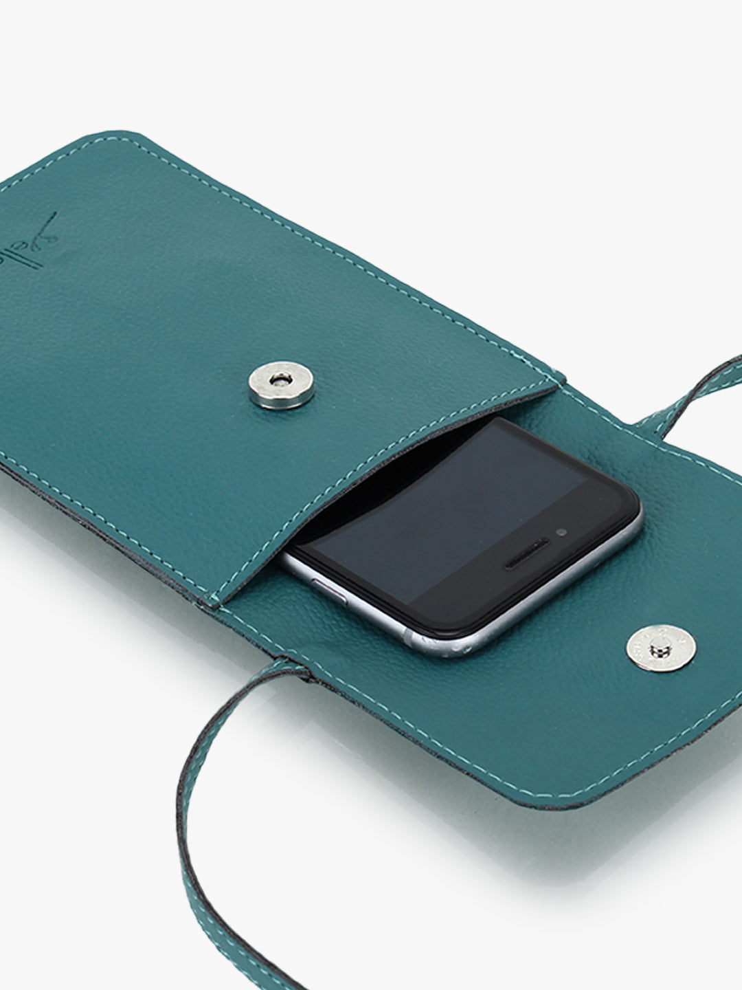 Teal Sling Mobile Pouch