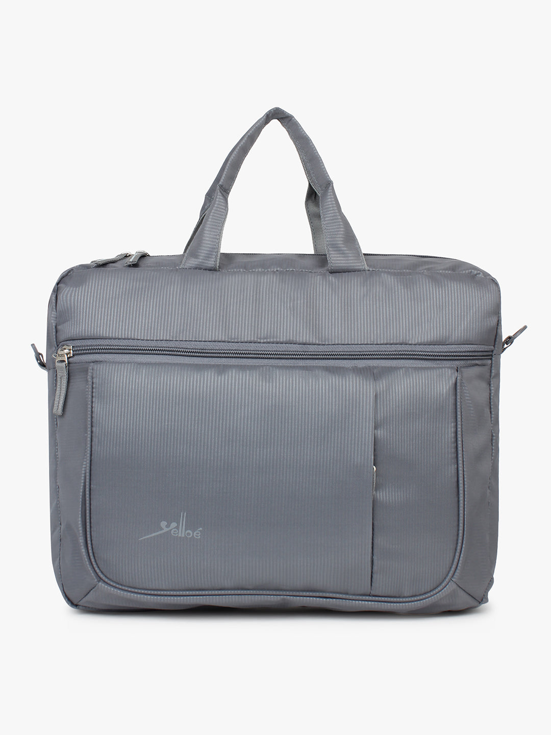 Grey Multi Compartment Laptop Bag