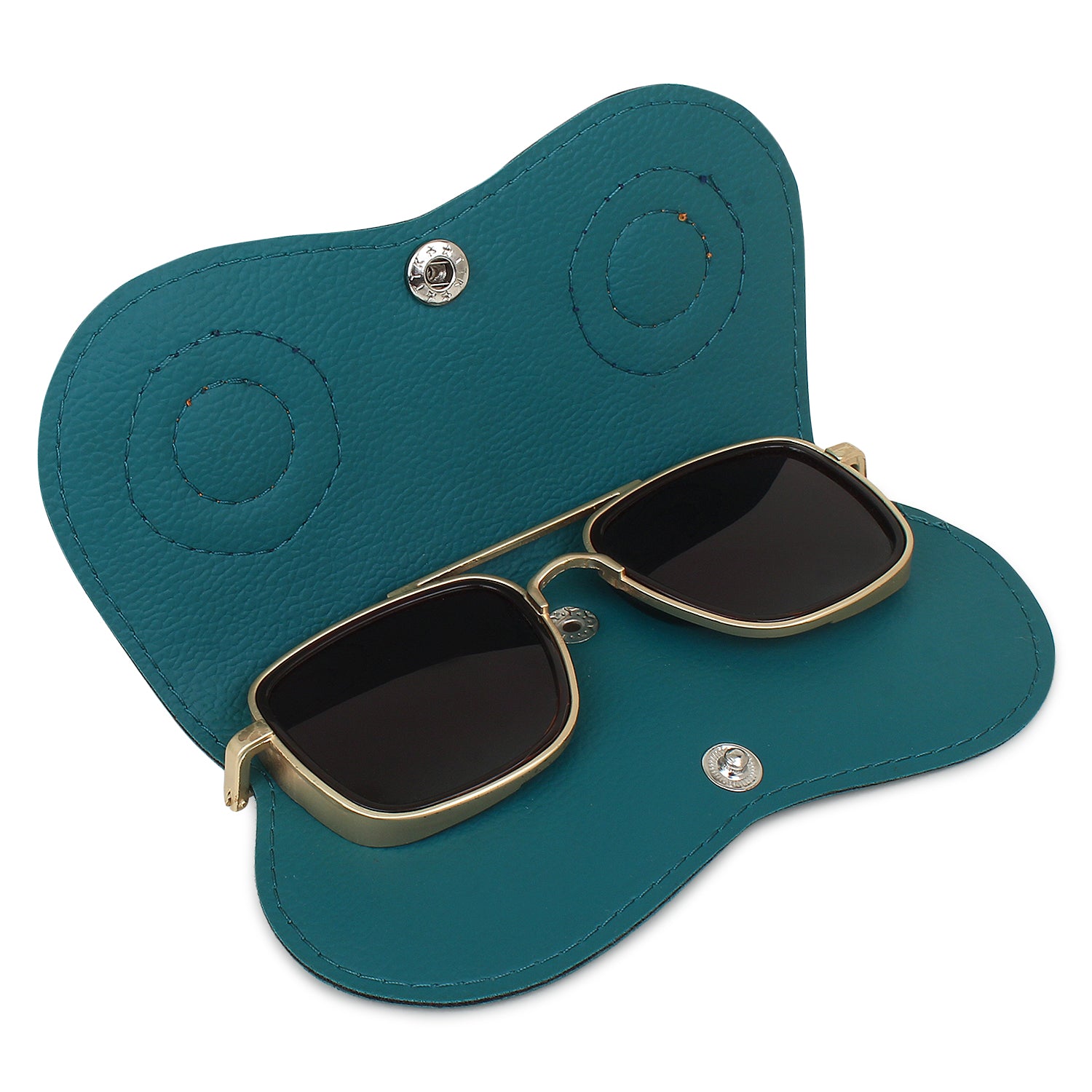 Turquoise Owl Sunglasses Utility Case