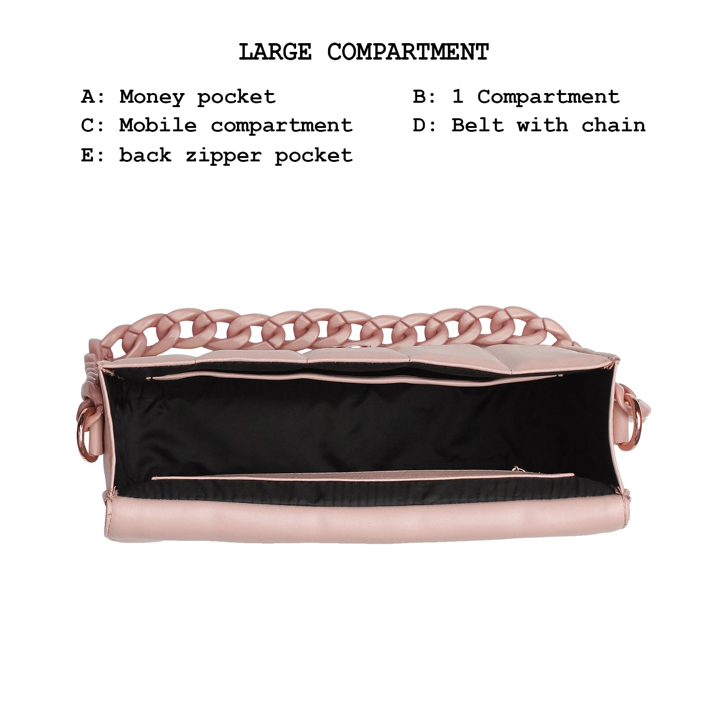 Women's Handheld Chain Bag