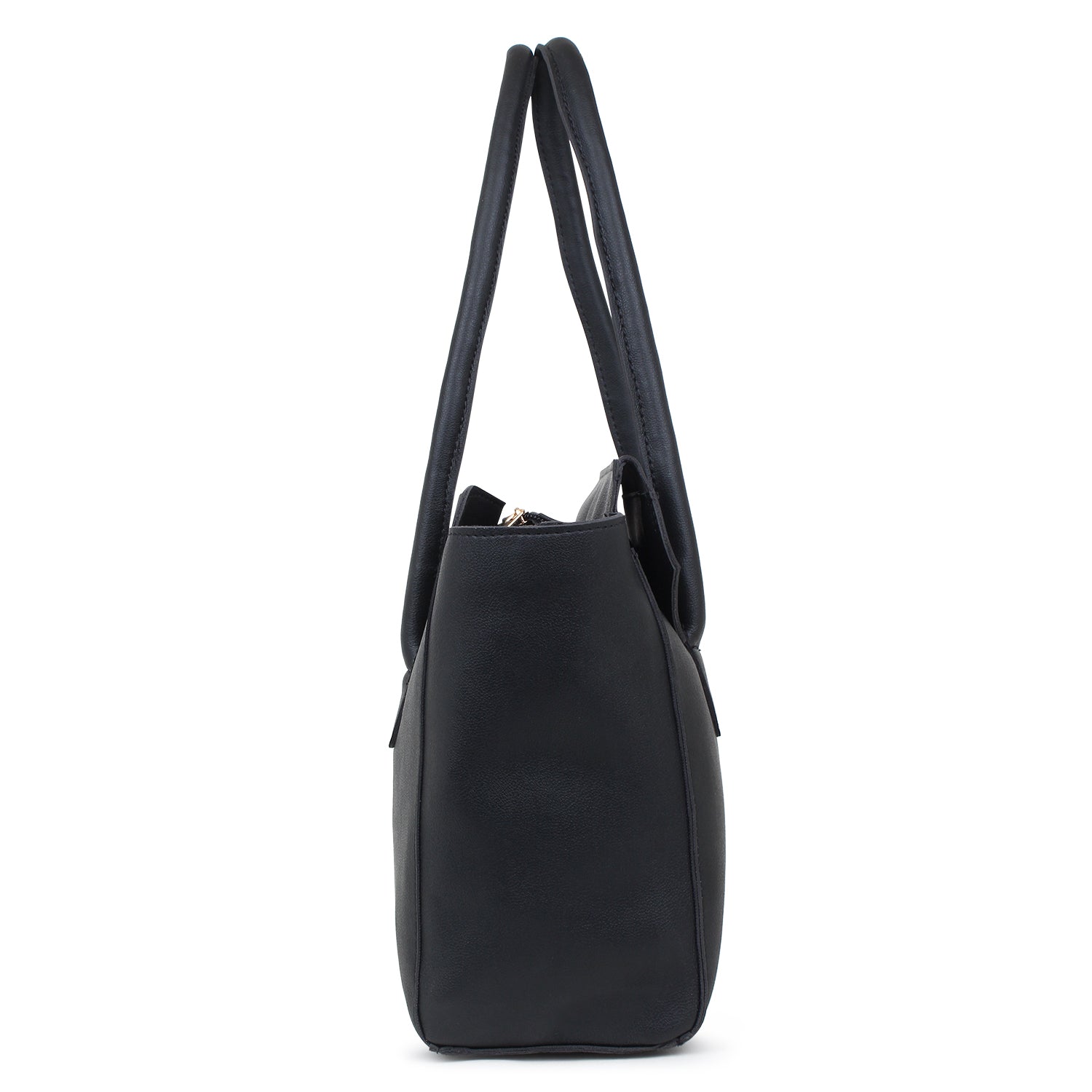 Oversized Black multi compartment tote Bag