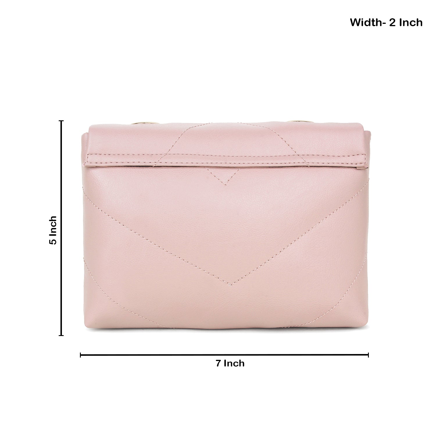 Pink Quilted Small Sling Bag