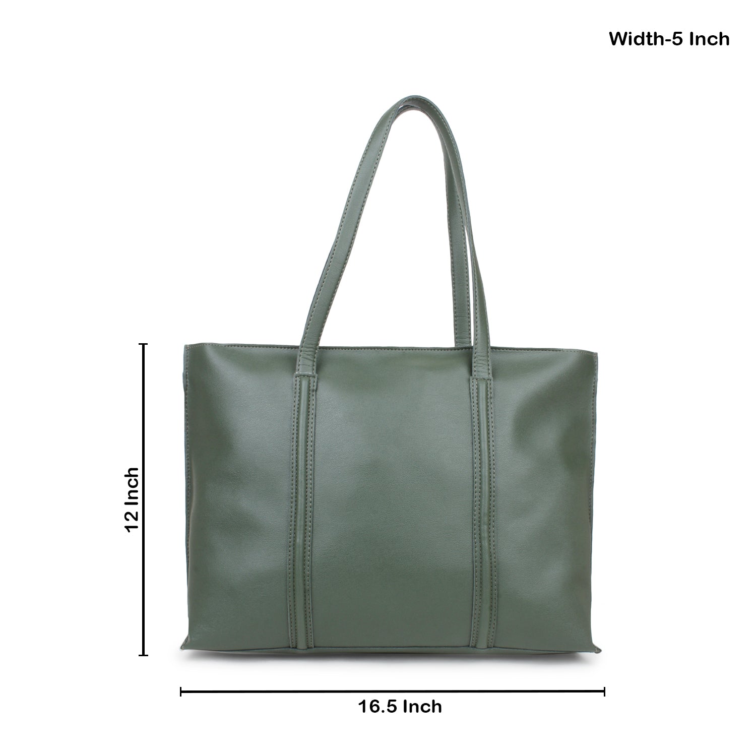 Green Tote & laptop bag for Women