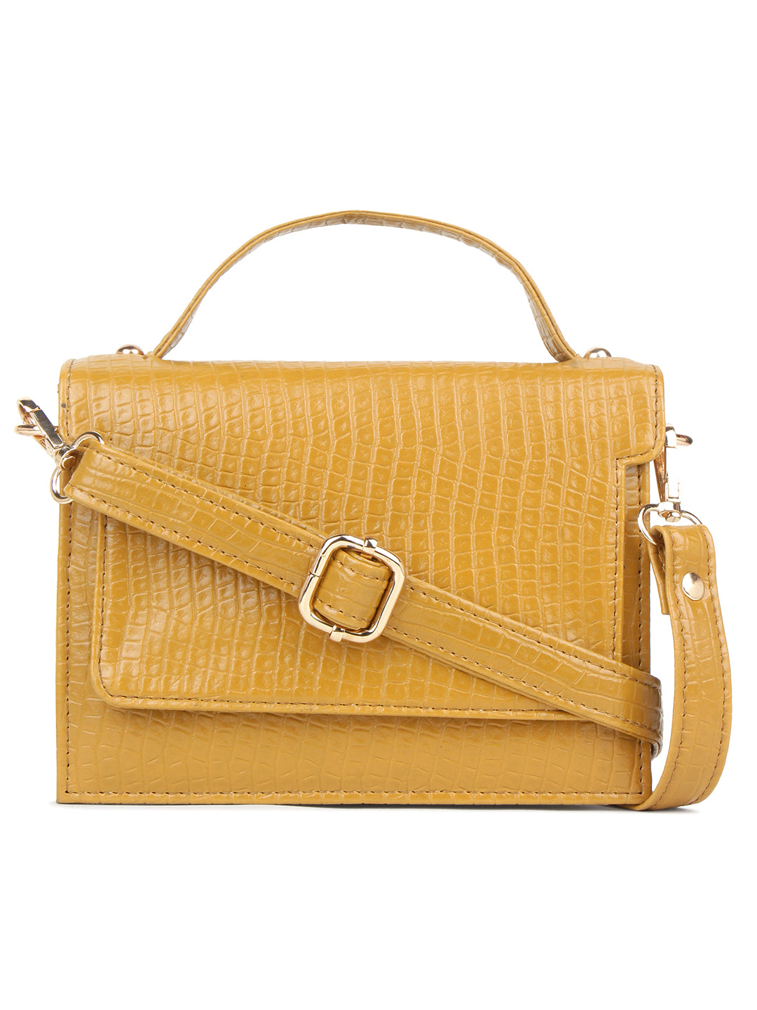 Yellow Small Satchel Bag