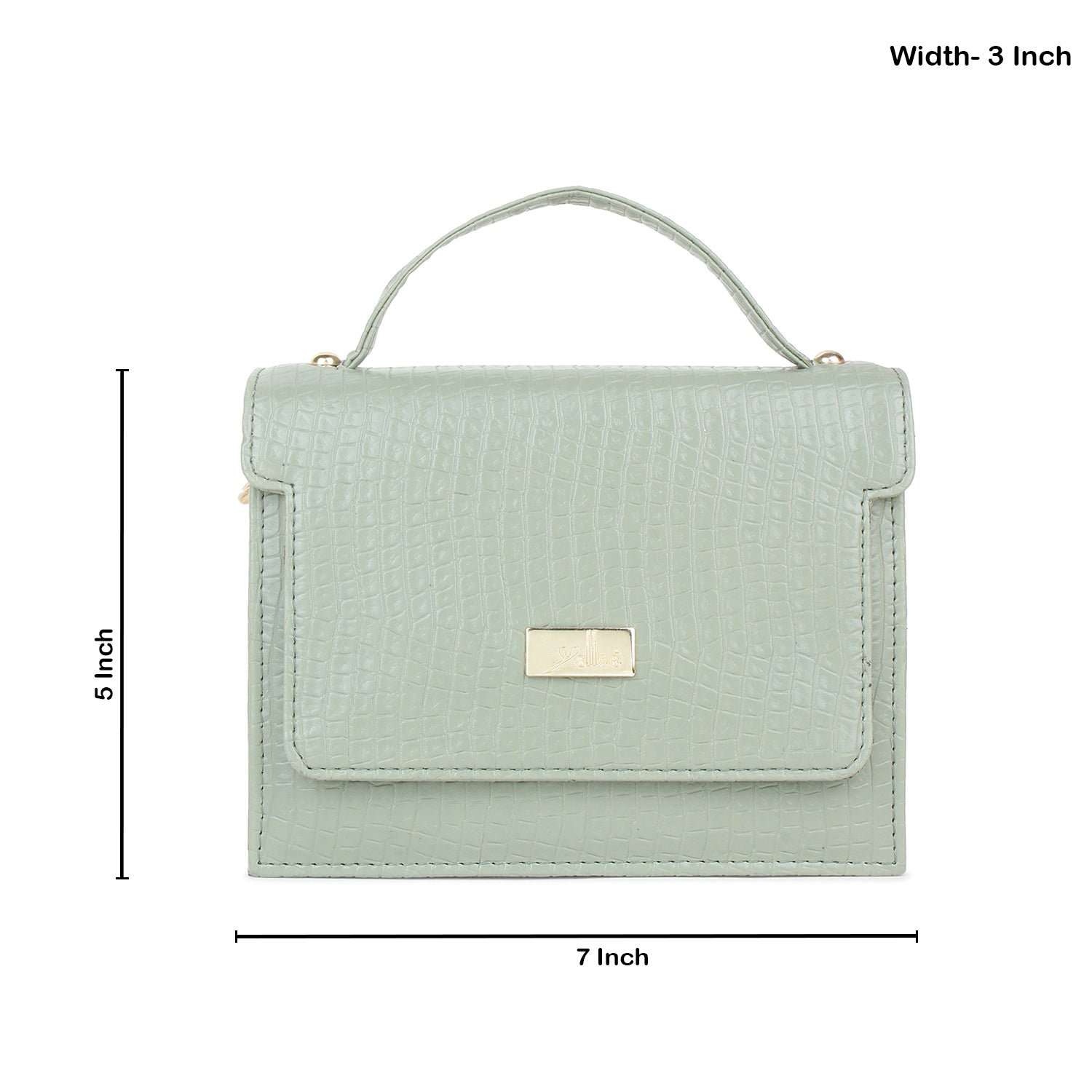 Green Sling Bag for Women