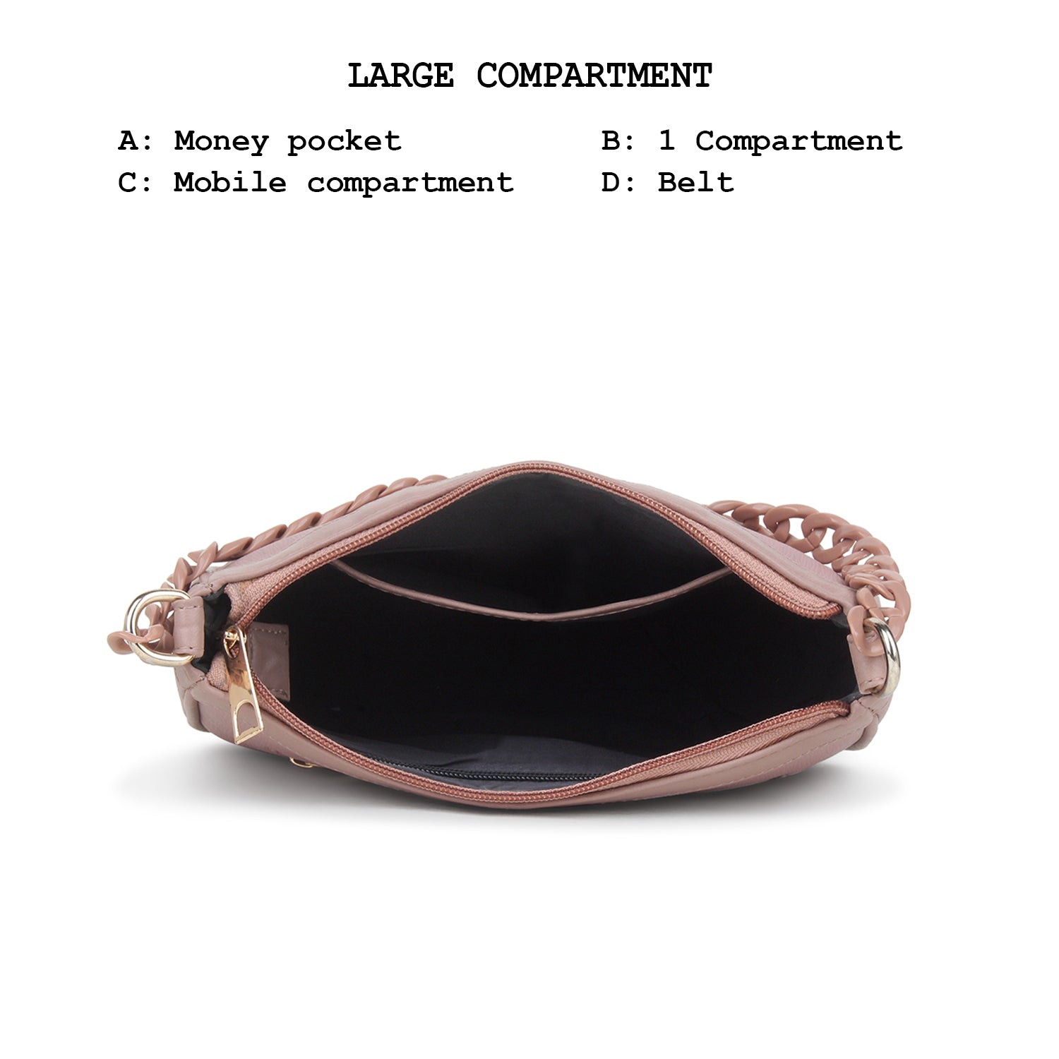 Pink Sling Bag for women