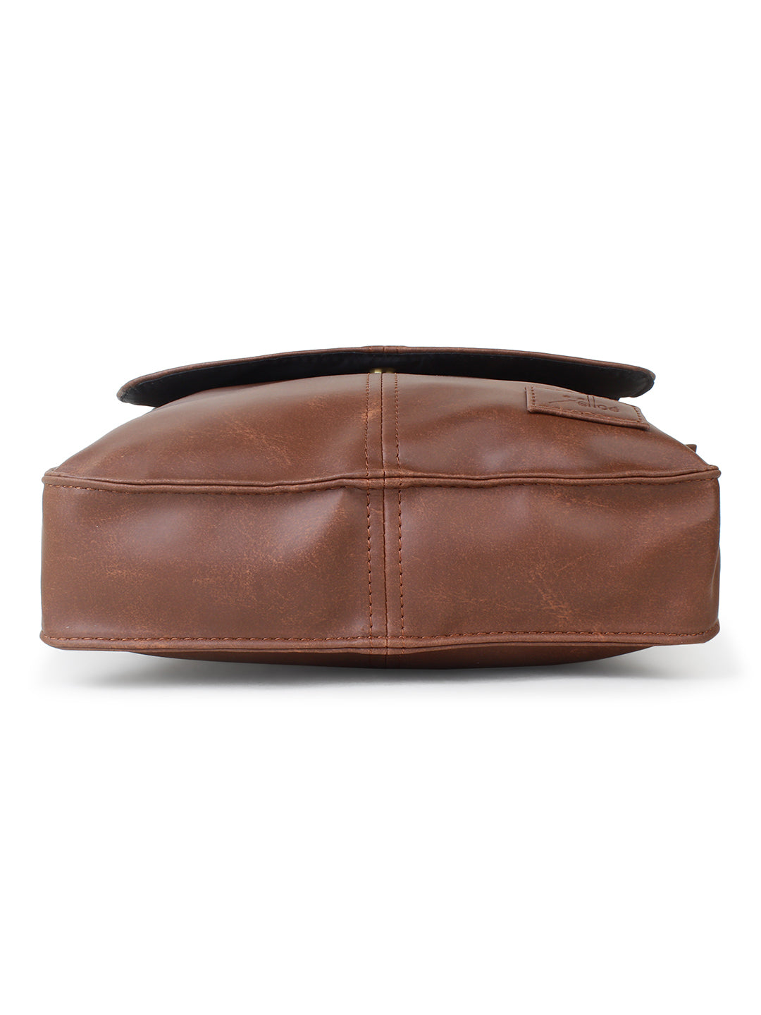 Solid Messenger Bag for men