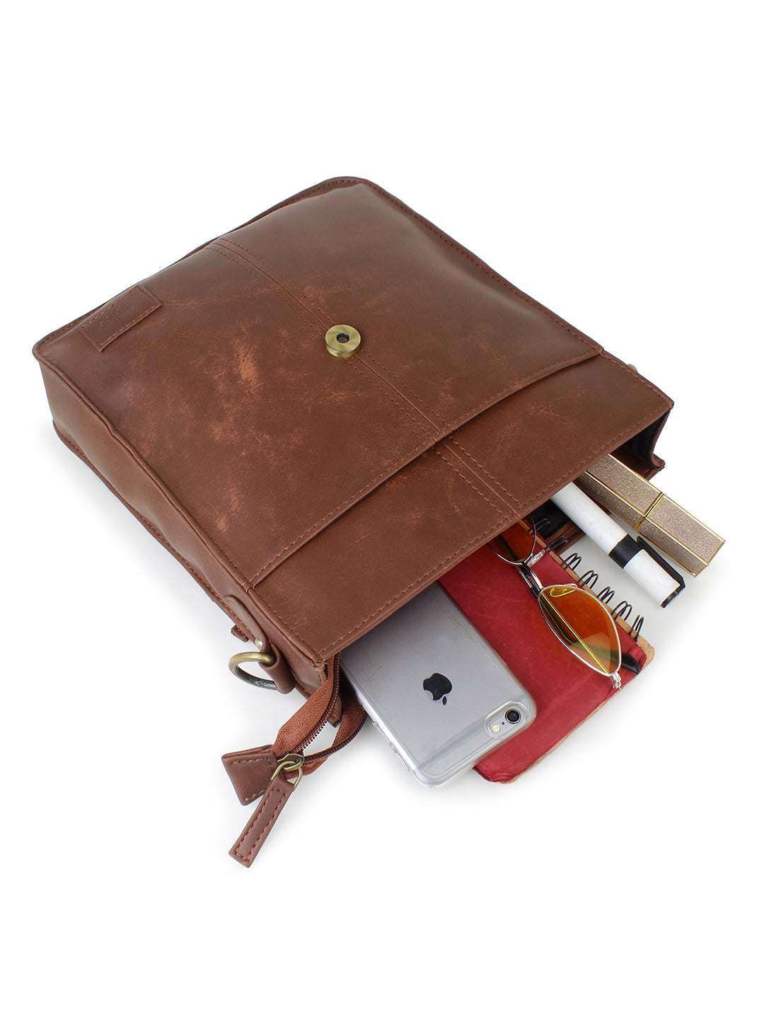 Crest Messenger Bag
