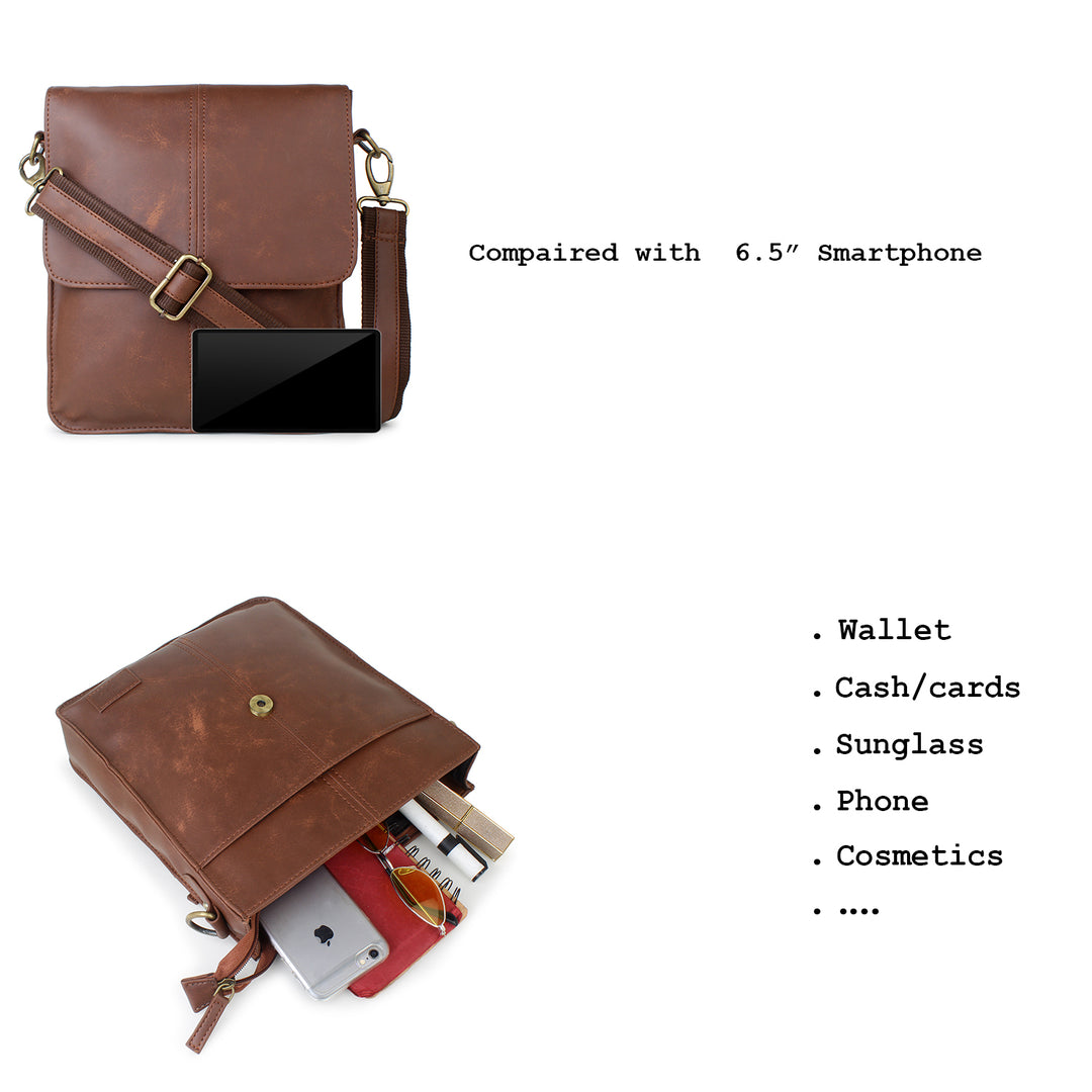 Crest Messenger Bag
