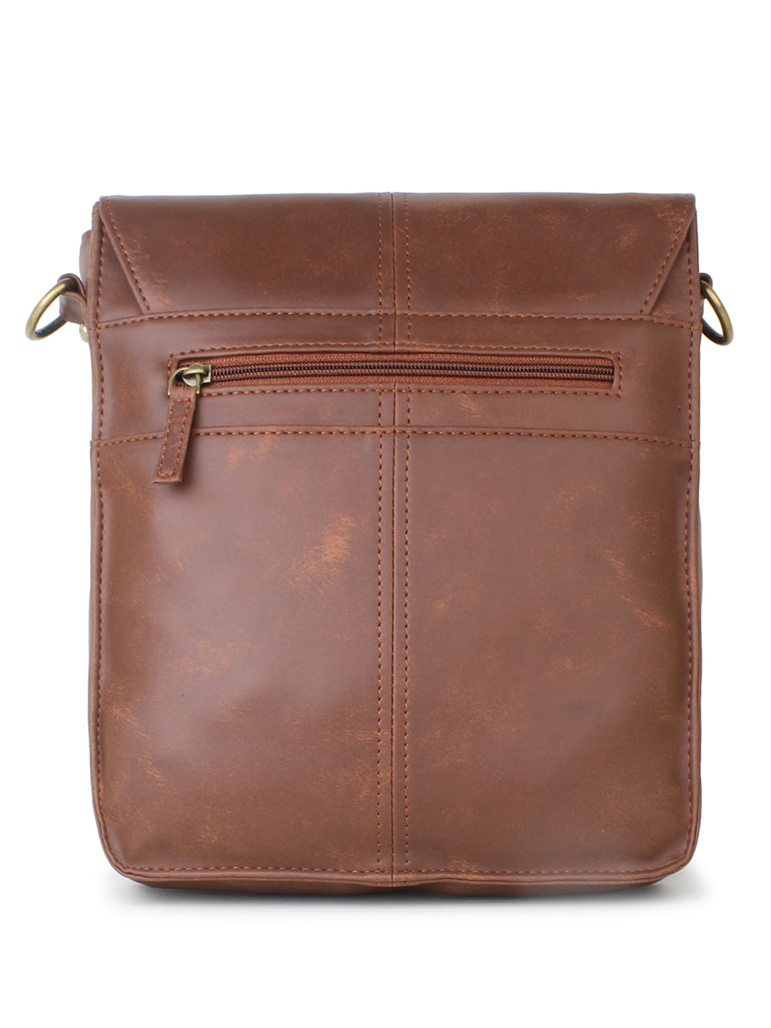 Solid Messenger Bag for men