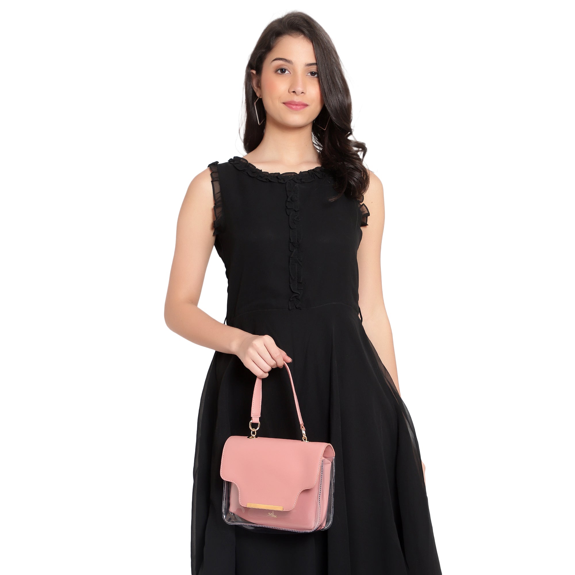 Solid Medium Sling Bag for girl's & women