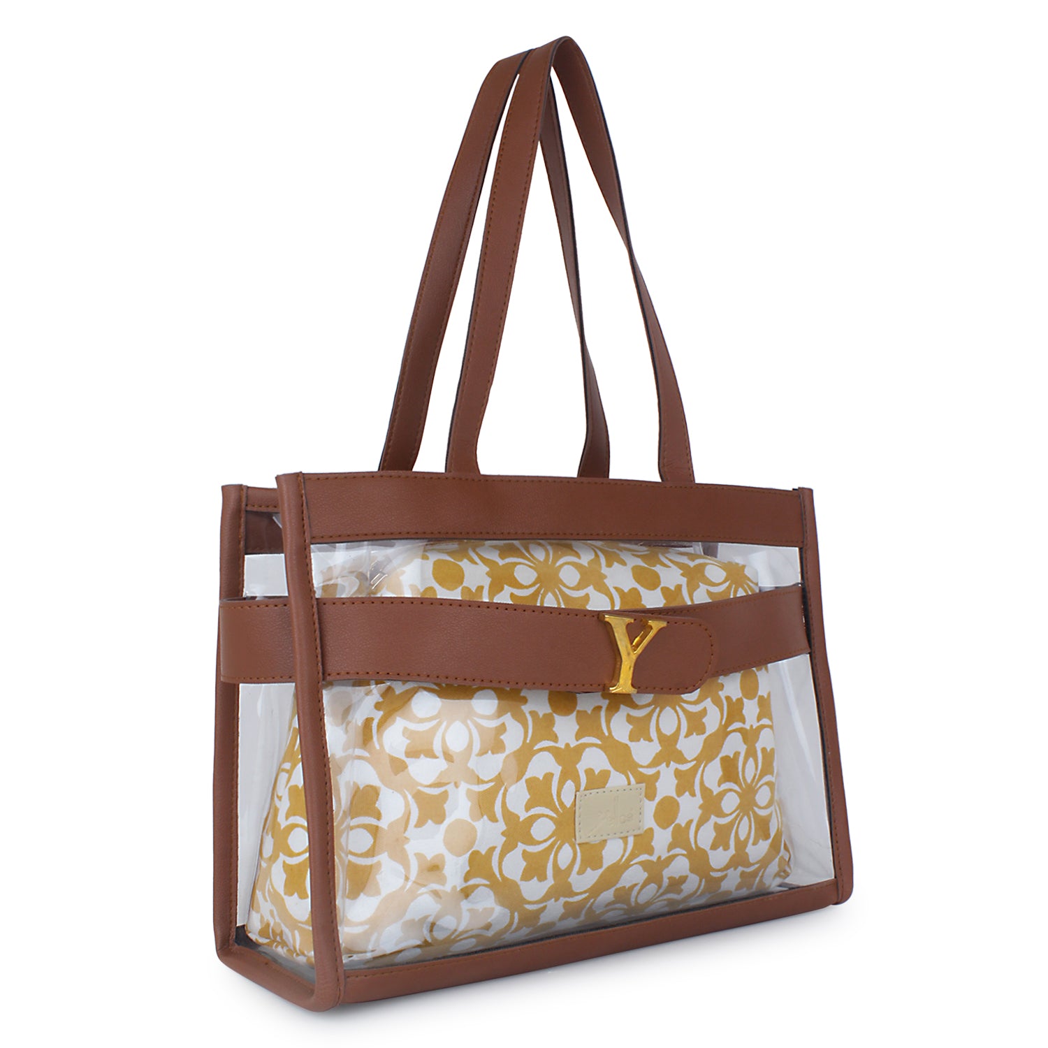 Brown Shoulder Handbag