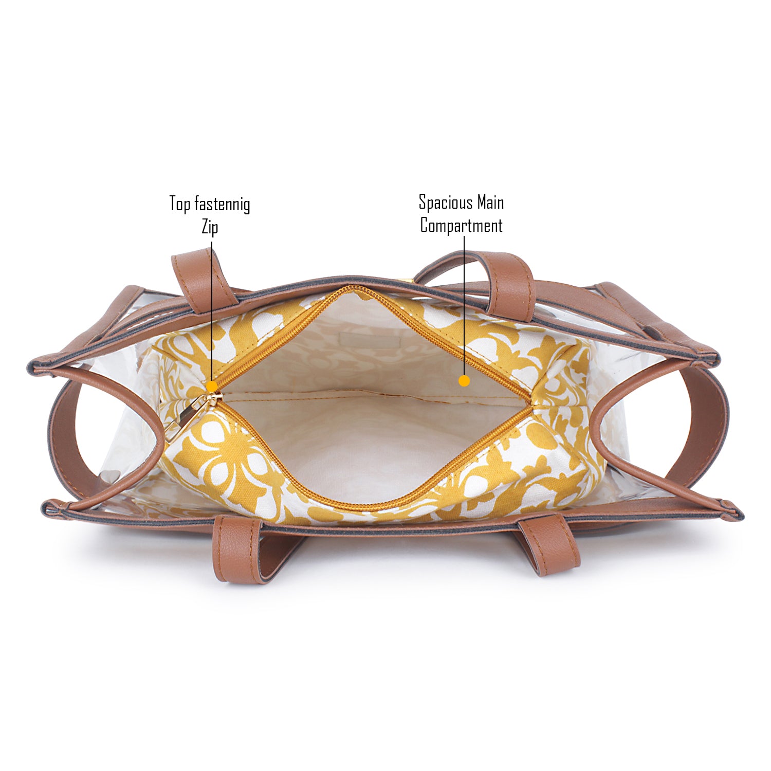 Brown Shoulder Handbag
